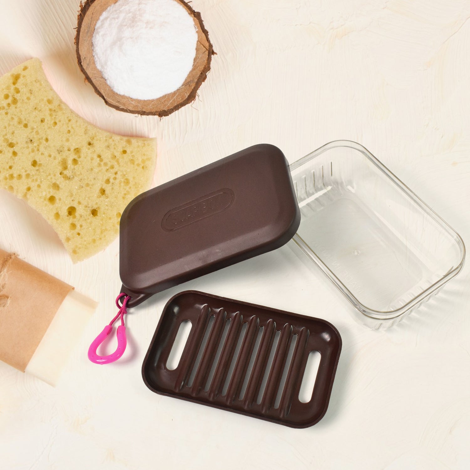 Bathroom  Travel Plastic Soap Box With Lid (1 Pc) Bathroom  Travel Plastic Soap Box With Lid (1 Pc)